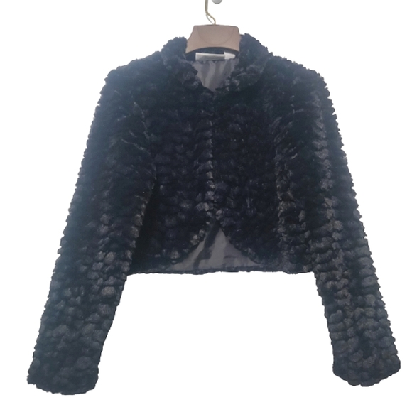 Lucy & Laurel Short Bolero Jacket M - Picture 1 of 5